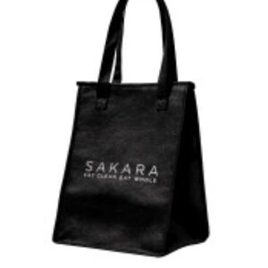 NEW SAKARA black insulated tote